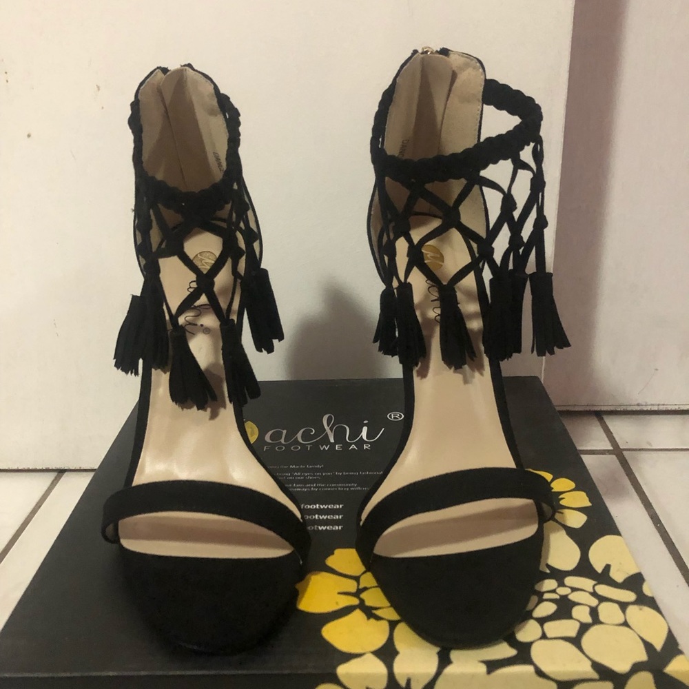 Black heels